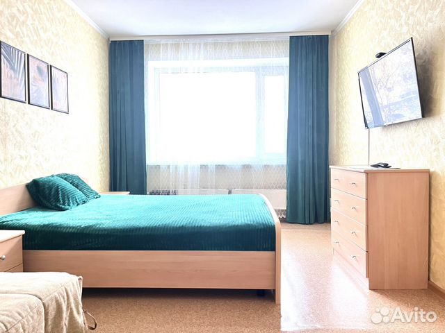 

1-к. квартира, 40 м², 2 кровати