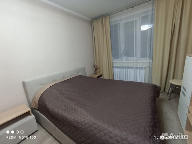 

1-к. квартира, 38 м², 2 кровати