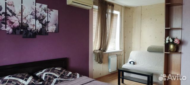 

1-к. квартира, 40 м², 2 кровати