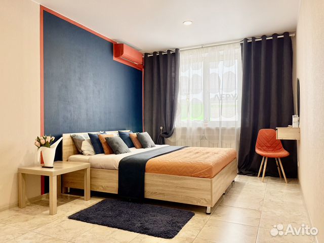 

1-к. квартира, 38 м², 2 кровати
