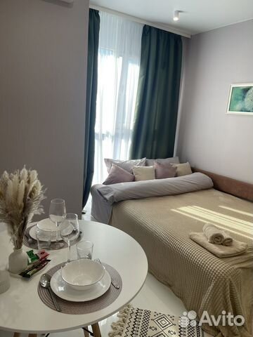 

Квартира-студия, 19 м², 1 кровать