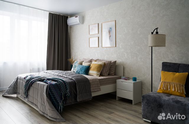 

1-к. квартира, 39 м², 2 кровати
