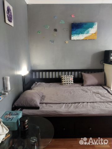 

1-к. квартира, 37 м², 3 кровати