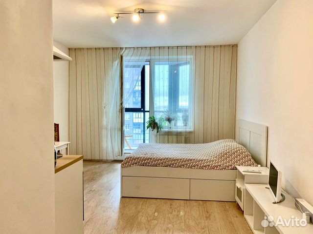 

Квартира-студия, 27 м², 1 кровать