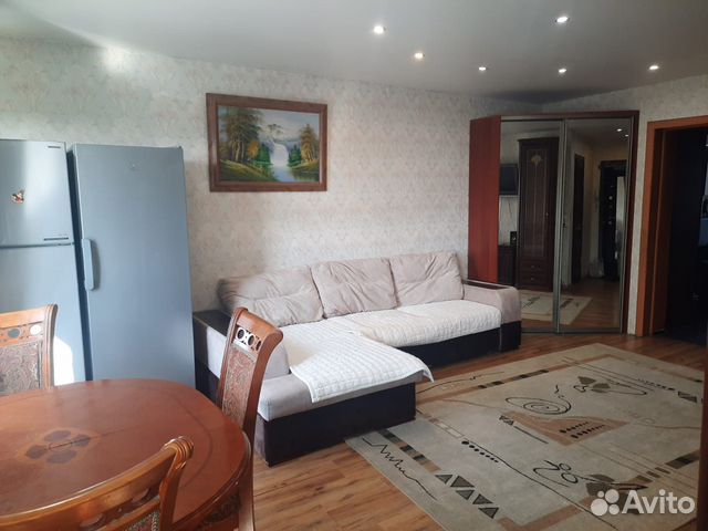 

1-к. квартира, 42 м², 2 кровати