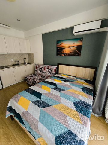 

Квартира-студия, 26 м², 2 кровати