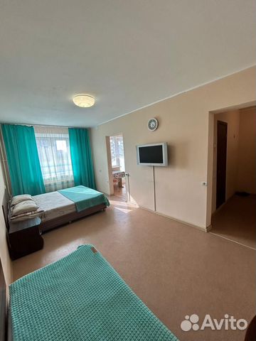 

1-к. квартира, 32 м², 2 кровати