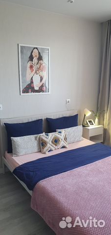 

1-к. квартира, 42 м², 2 кровати
