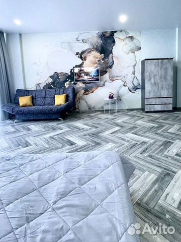 

Квартира-студия, 50 м², 2 кровати