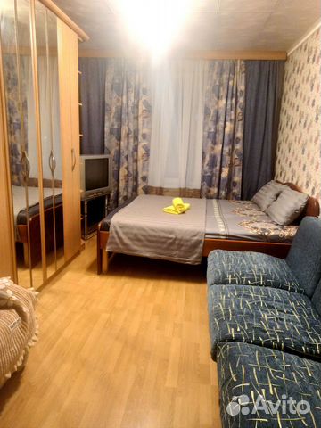 

1-к. квартира, 33 м², 3 кровати