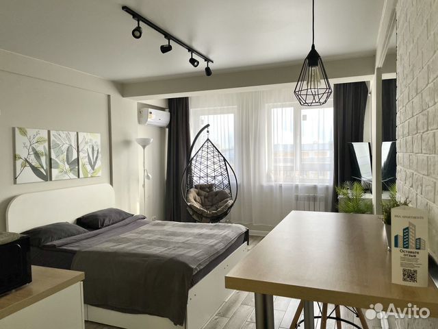 

Квартира-студия, 30 м², 1 кровать
