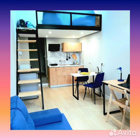 

Квартира-студия, 20 м², 1 кровать