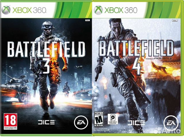 Battlefield 3 xbox 360 / Battlefield 4 xbox 360