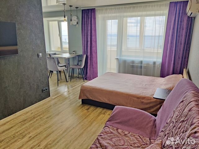 

Квартира-студия, 33 м², 2 кровати