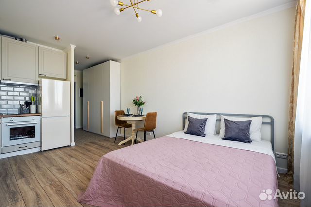 

Квартира-студия, 25 м², 1 кровать