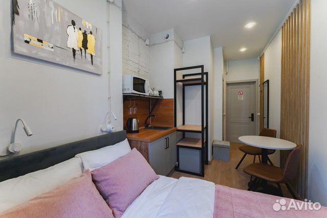 

Квартира-студия, 10 м², 1 кровать