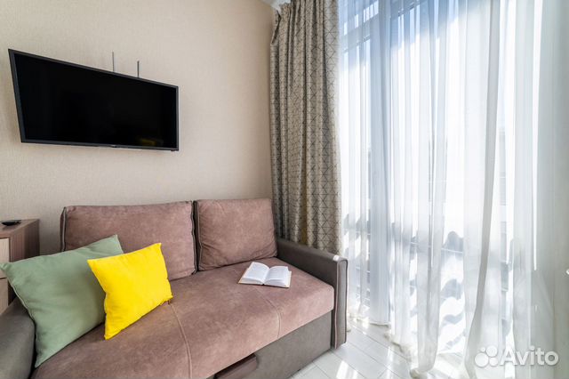 

Квартира-студия, 25 м², 2 кровати