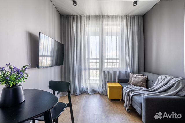 

1-к. квартира, 40 м², 2 кровати