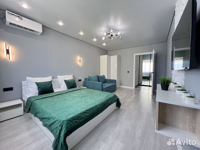 

1-к. квартира, 43 м², 2 кровати