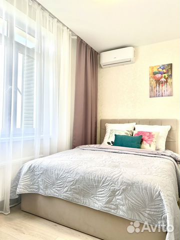 

Квартира-студия, 28 м², 2 кровати