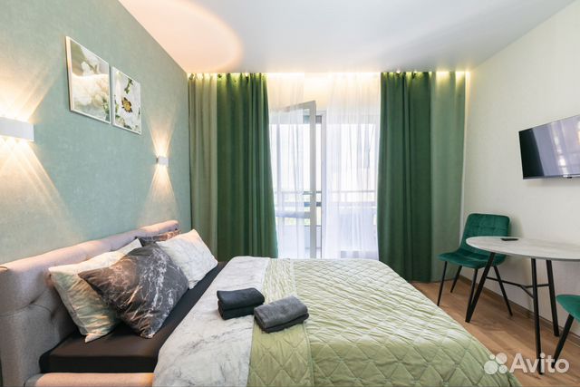 

Квартира-студия, 20 м², 2 кровати