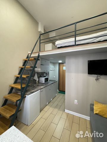 

Квартира-студия, 24 м², 2 кровати