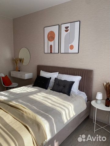 

1-к. квартира, 37,1 м², 2 кровати