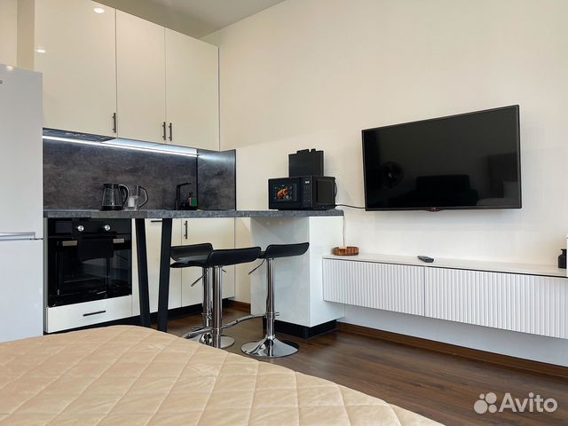 

Квартира-студия, 25 м², 2 кровати