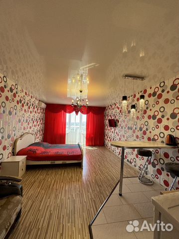 

Квартира-студия, 32 м², 2 кровати