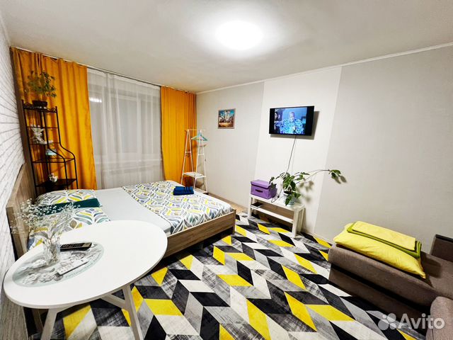 

1-к. квартира, 30 м², 2 кровати