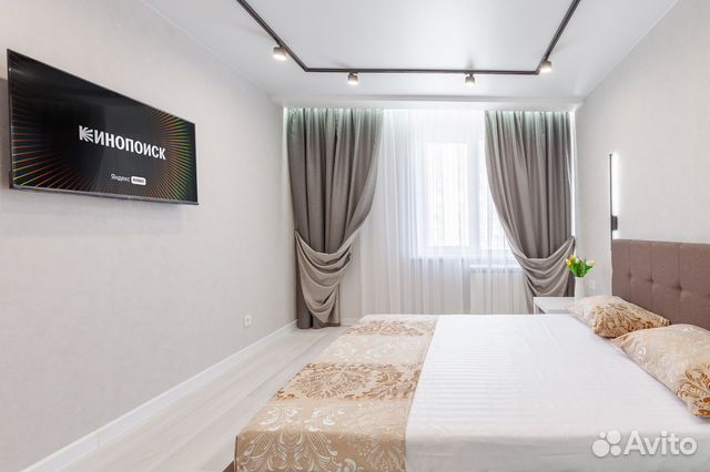 

1-к. квартира, 46 м², 2 кровати