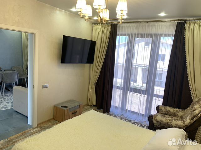 

1-к. квартира, 55 м², 3 кровати