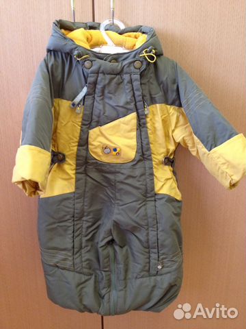 Детский зимний комбинезон