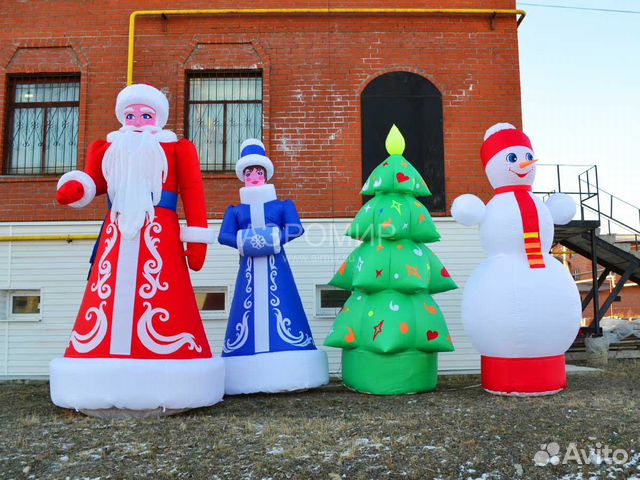 Новогодние Надувные Фигуры Новогодние Надувные Фигуры