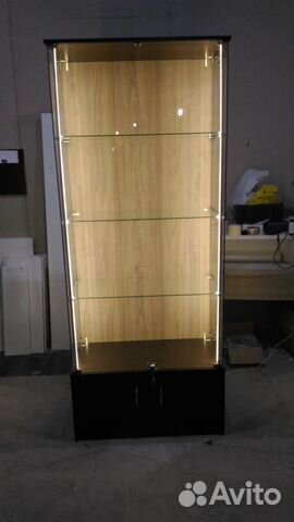 Витрина стеклянная с подсветкой Витрина стеклянная с подсветкой