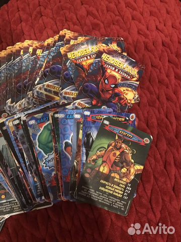 Карты Человек Паук 100шт+ 20 в Москве, цена 1 000 руб. | Объявления о ...