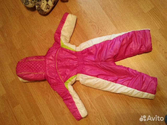 Комбинезон зимний Chicco + шапка Chicco новая