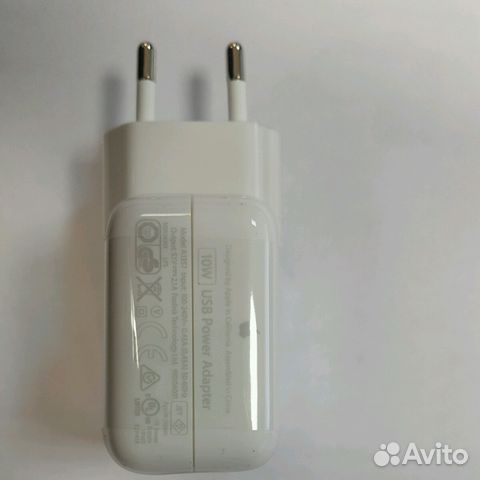 Оригинальный адаптер питания Apple USB 2.1А Оригинальный адаптер питания Apple USB 2.1А