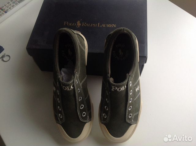 Кеды замшевые Ralph Lauren Polo, новые Кеды замшевые Ralph Lauren Polo, новые