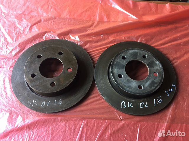 Тормозные диски задние Мазда 3 бк BK 1.6