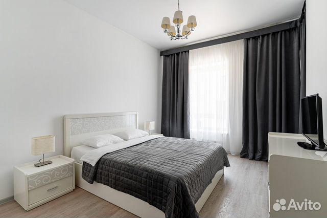 

1-к. квартира в апарт-отеле, 39 м², 2 кровати