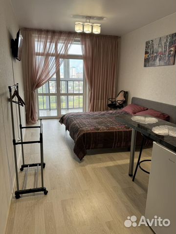 

Квартира-студия, 25 м², 1 кровать