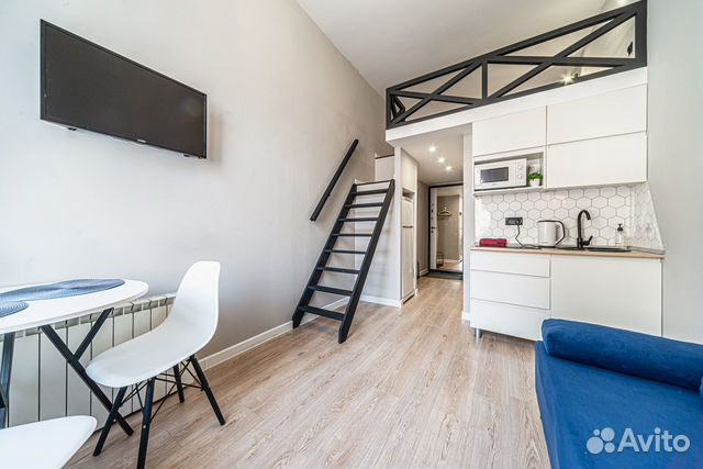 

Квартира-студия, 25 м², 2 кровати