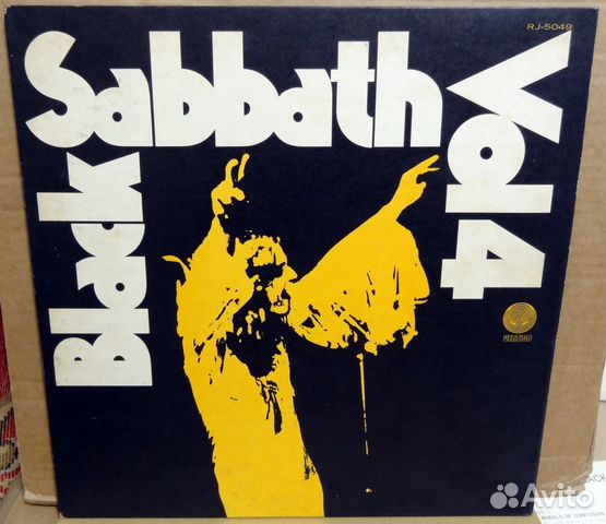 Black Sabbath Black Sabbath Vol 4 1972 Japan 1st Black Sabbath Black Sabbath Vol 4 1972 Japan 1st