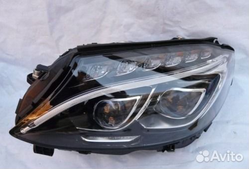 Mercedes W205 / C 205 фара левая full LED ILS б/у Mercedes W205 / C 205 фара левая full LED ILS б/у