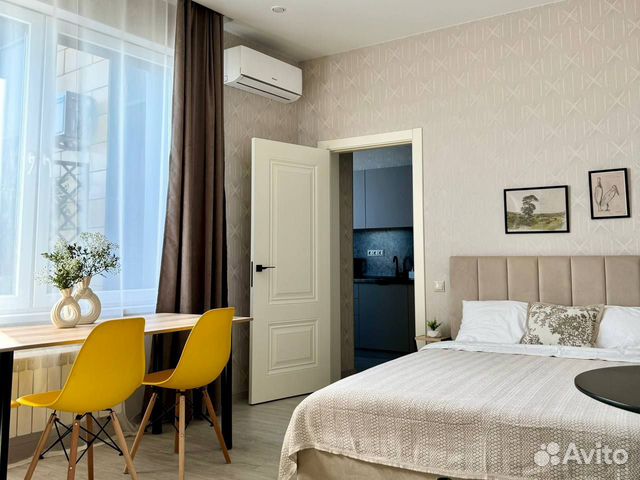 

1-к. квартира, 27 м², 2 кровати