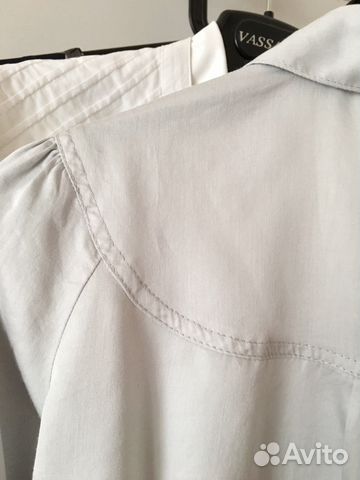 Французская блуза Promod 42 из тонкого хлопка Французская блуза Promod 42 из тонкого хлопка