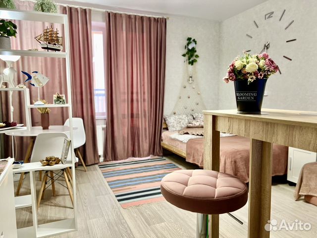 

Квартира-студия, 30 м², 2 кровати