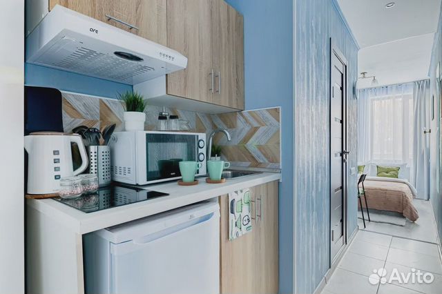 

Квартира-студия, 17 м², 1 кровать