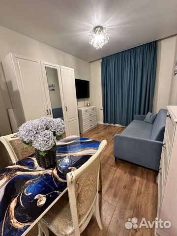 

1-к. квартира, 34 м², 2 кровати